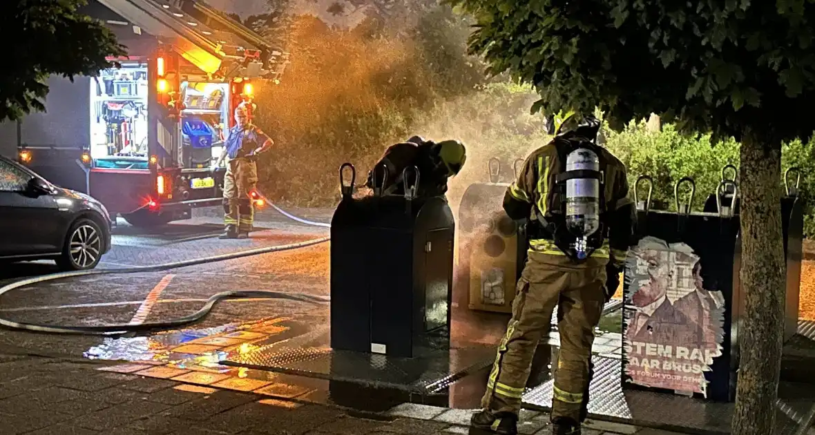 Brandweer blust ondergrondse container - Foto 5