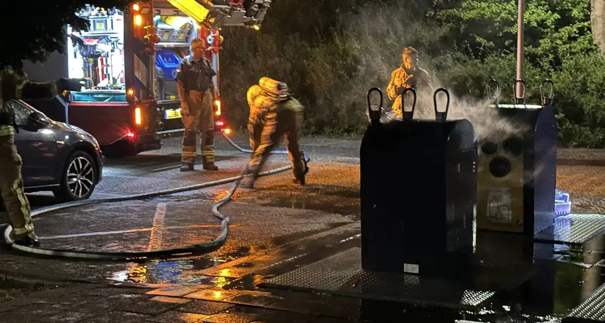 Brandweer blust ondergrondse container - Foto 6