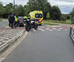 Twee gewonden bij eenzijdige aanrijding