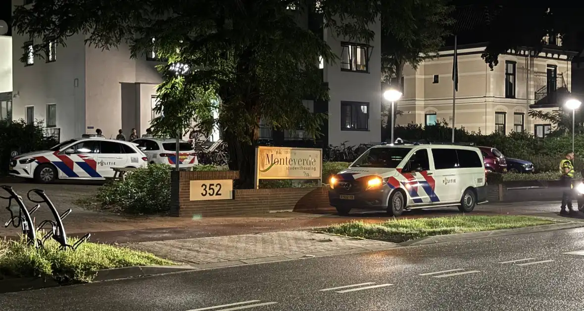 Massale politie-inzet bij melding van steekincident