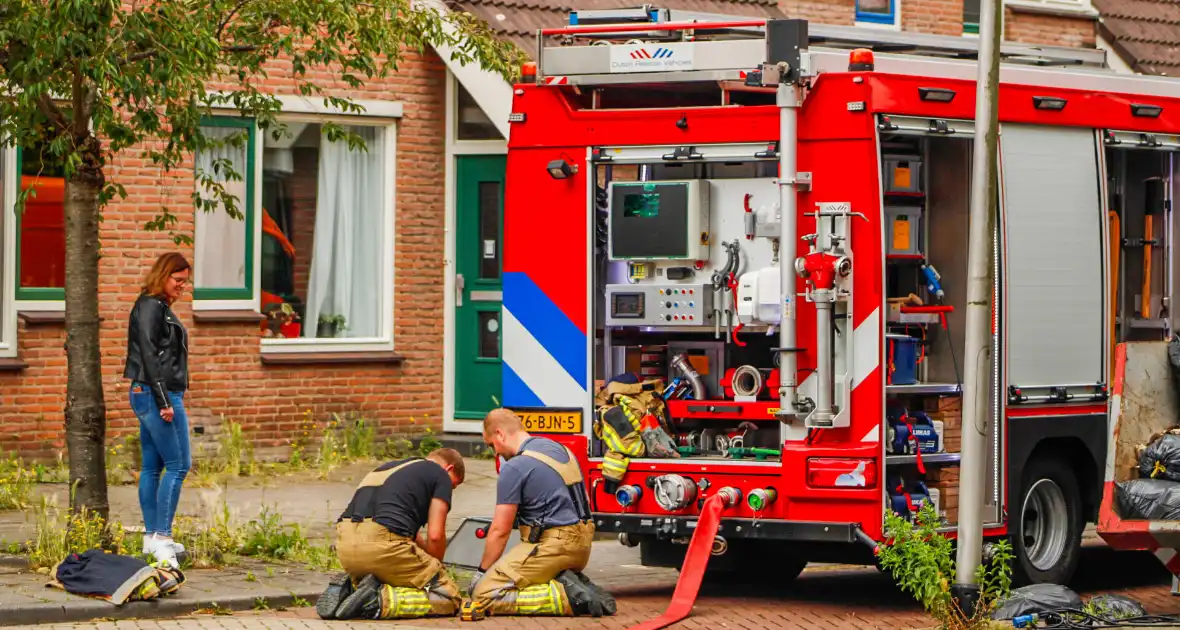 Brandweer ingezet voor pan op het vuur