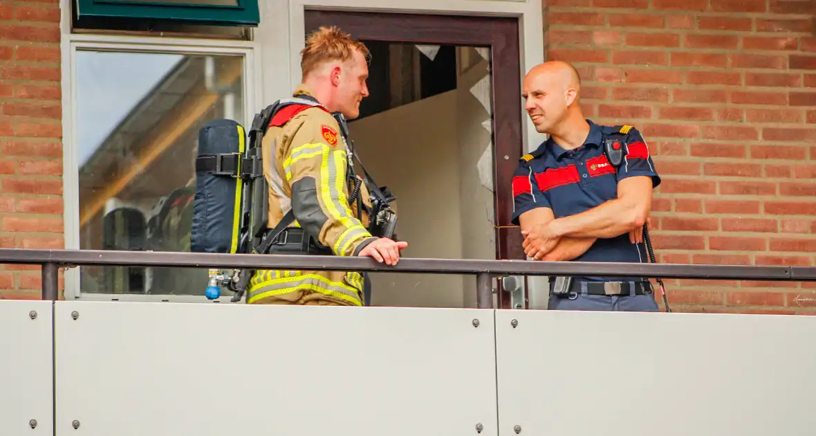 Brandweer ingezet voor pan op het vuur - Foto 3