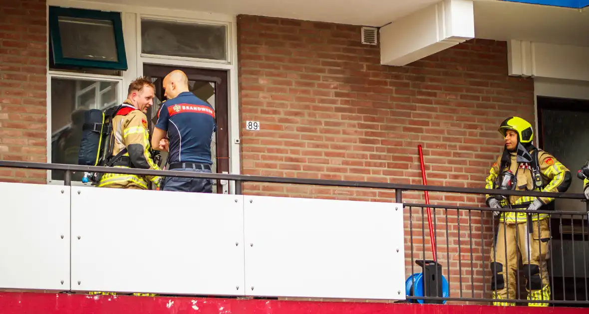 Brandweer ingezet voor pan op het vuur - Foto 4