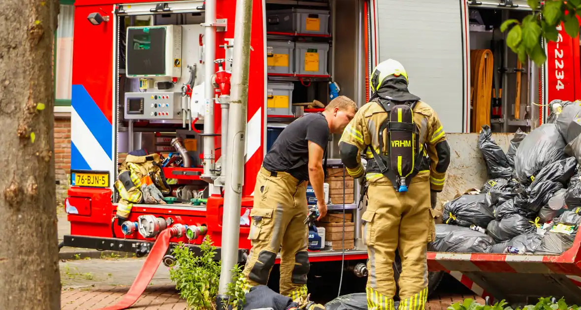 Brandweer ingezet voor pan op het vuur - Foto 7