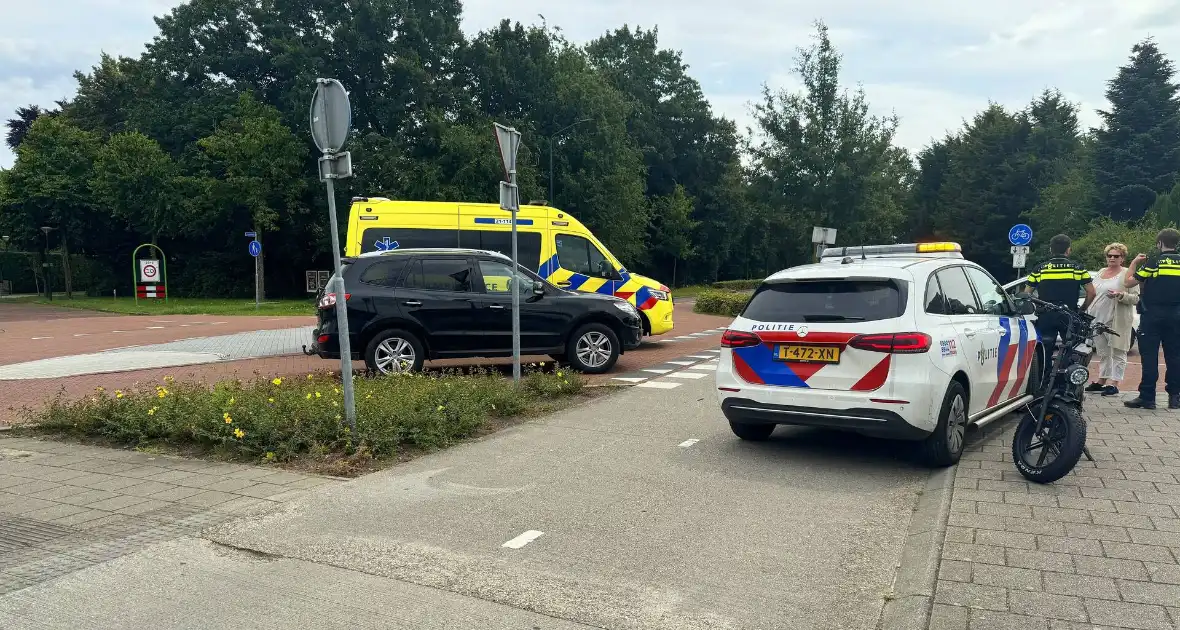 Ongeval tussen automobilist en fatbike