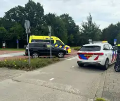 Ongeval tussen automobilist en fatbike