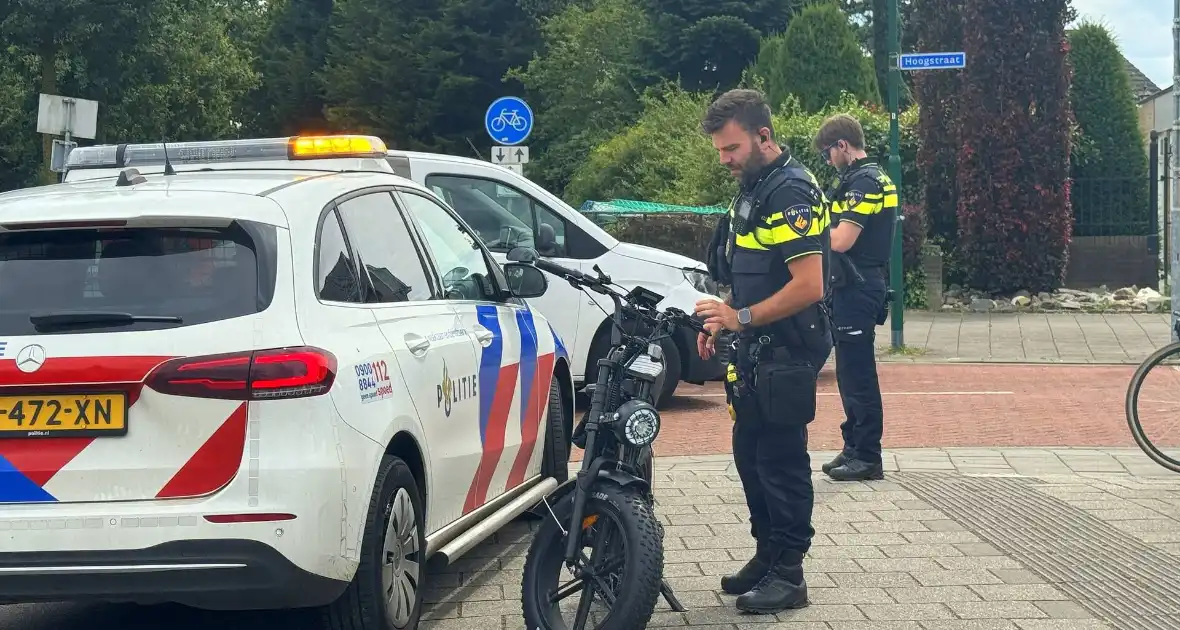 Ongeval tussen automobilist en fatbike - Foto 1