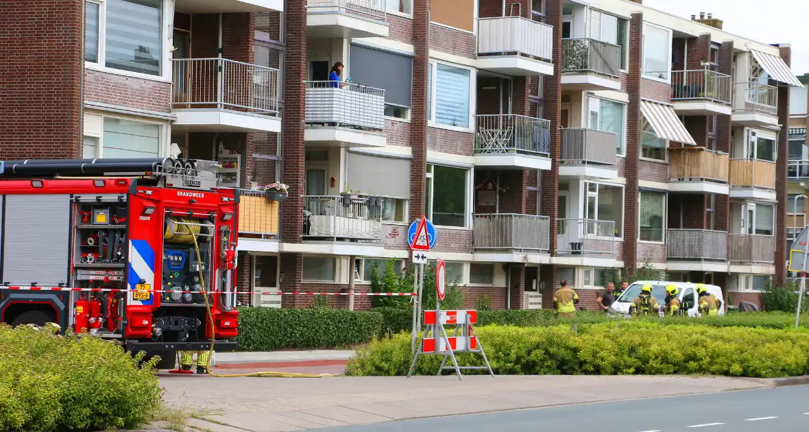 Gaslucht door onbekende oorzaak