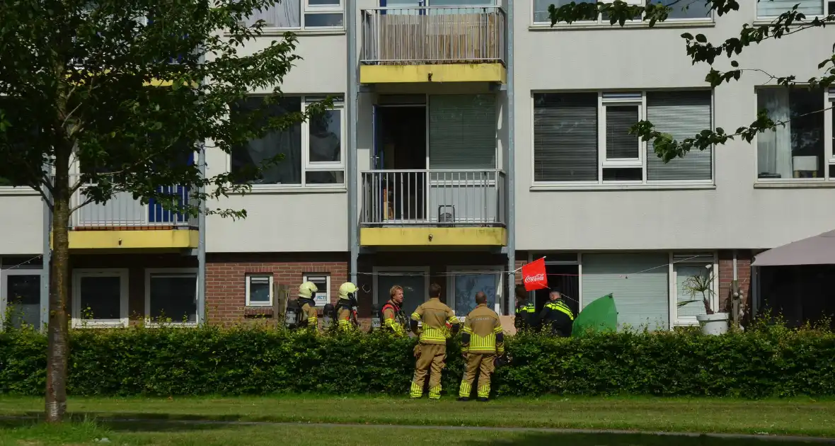 Pan rijst veroorzaakt brandweer inzet