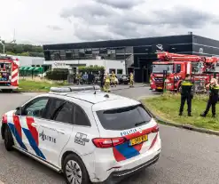 Brandweer ingezet voor brand bij metaalbedrijf