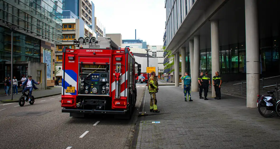 Pand ontruimd door BHV na brand - Foto 1