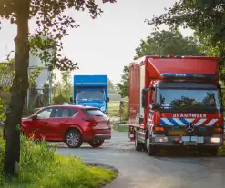 Brandweer is uren bezig met bevrijden koe uit gierkelder