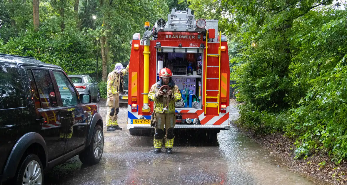 Gasbrander vat vlam bij restaurant - Foto 6