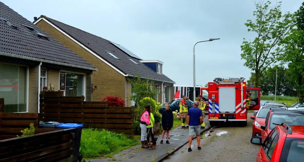 Woningbrand bij oudere snel onder controle