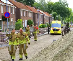 Persoon raakt gewond bij werkzaamheden op dak