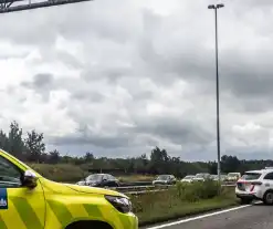 Kettingbotsing veroorzaakt file op snelweg