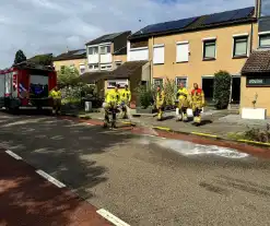 Brandweer ingezet voor dieselspoor op wegdek