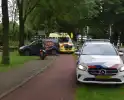 Bezorger onderuit bij eenzijdig ongeval met scooter