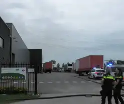 Grote brand in uiendroogmachine