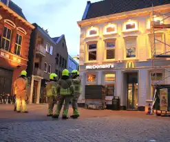 Brandweer ingezet bij McDonald's vanwege gaslucht