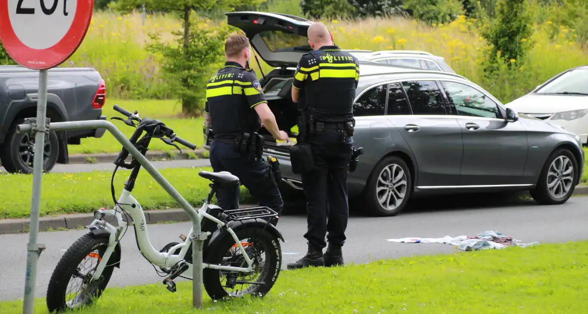 Persoon op fatbike aangereden door automobilist, traumateam opgeroepen - Foto 4