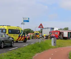 Automobilist verliest macht over stuur en belandt in water