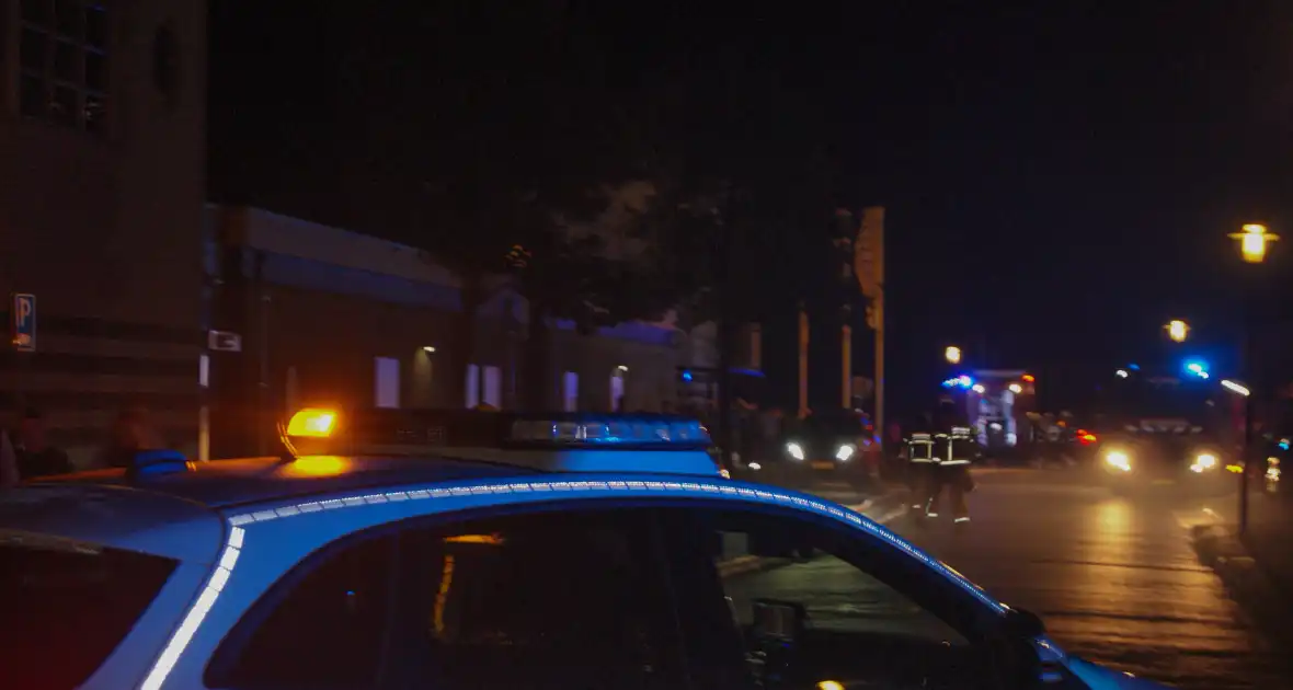 Uitslaande brand bij fietsenwinkel