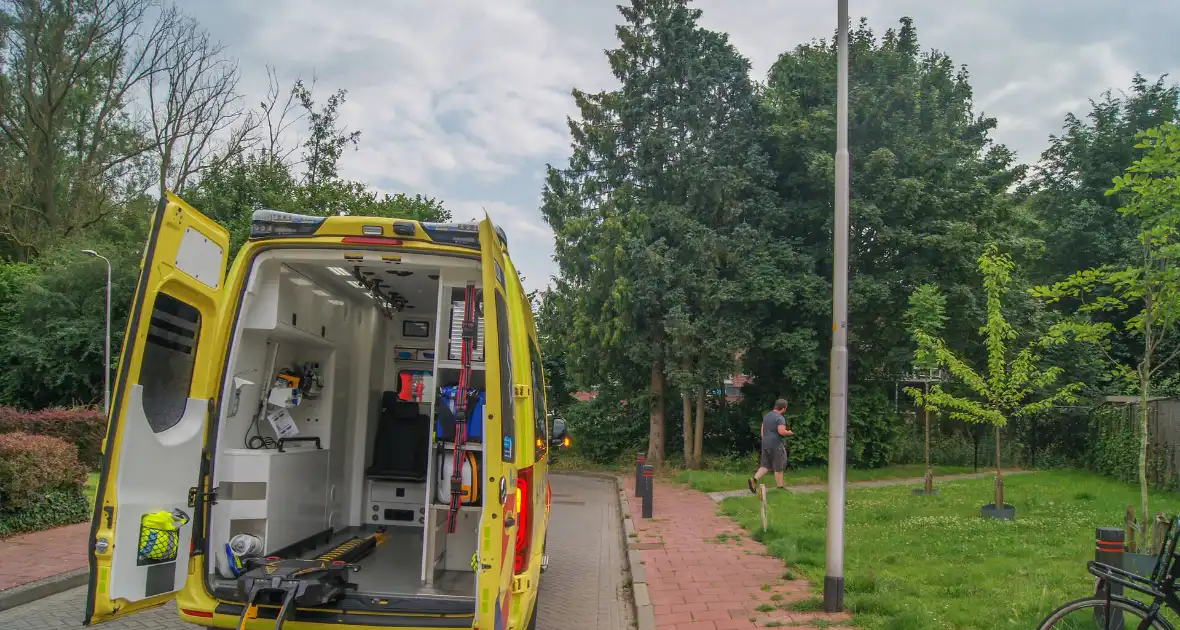 Steekvlam in keuken, buurman blust - Foto 2