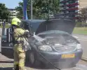 Oud brandweerman blust autobrand