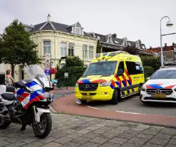 Fietser onderuit door slecht wegdek