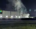 Veel rook bij brand op industrieterrein