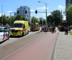 Hulpdiensten groots ingezet waaronder een traumateam