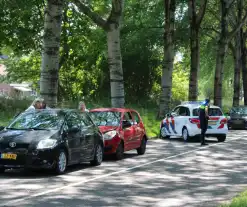 Drie voertuigen betrokken bij kop-staartbotsing