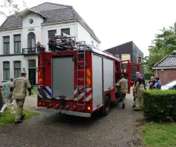 Loempia in magnetron zorgt voor rookontwikkeling en brandweer inzet