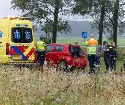 Drie voertuigen betrokken bij kop-staartaanrijding