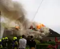 Stolpboerderij verwoest door uitslaande brand