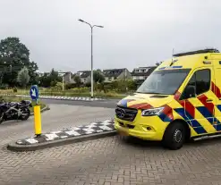 Motorrijder aangereden door automobilist