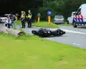 Motorrijder zwaargewond na ongeval