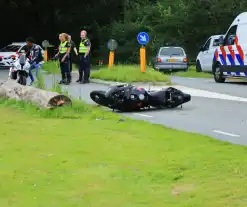 Motorrijder zwaargewond na ongeval