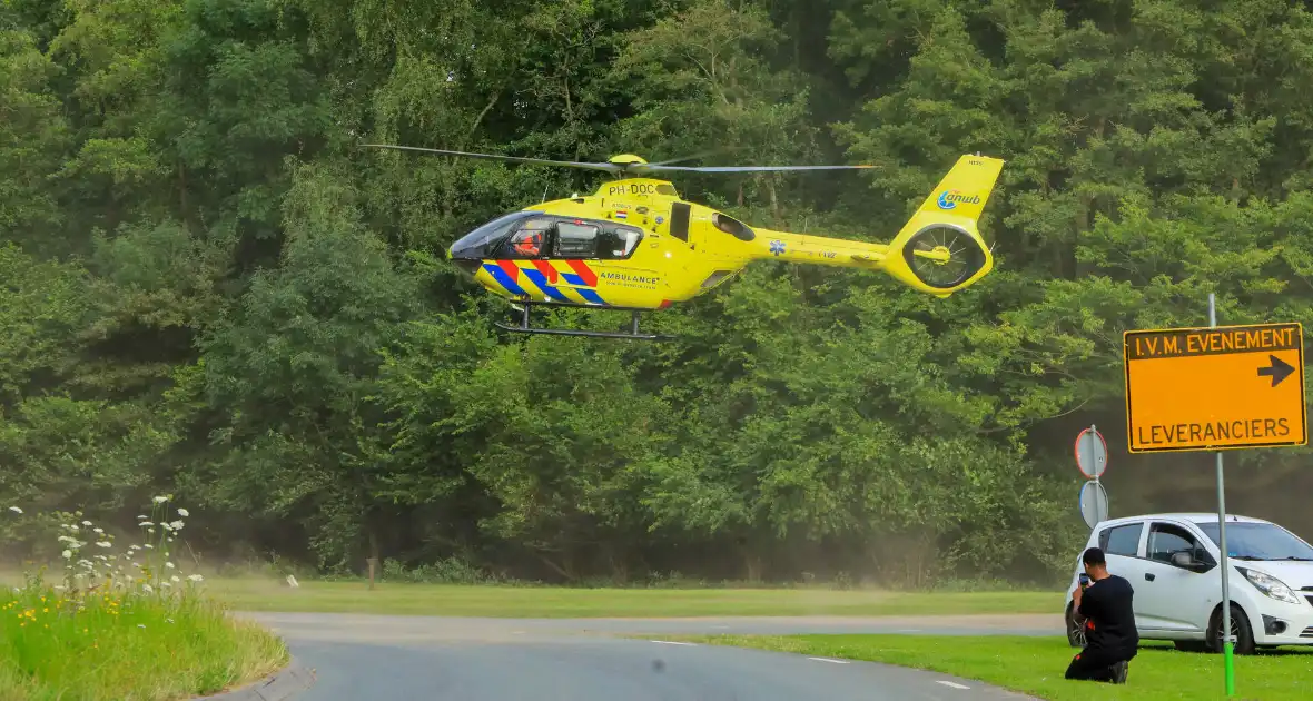 Motorrijder zwaargewond na ongeval - Foto 2