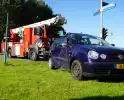 Gewonde na botsing met brandweervoertuig op weg naar reanimatie