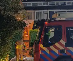 Container vliegt in brand