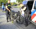 Politie neemt fatbike mee na botsing