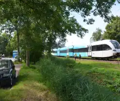 Hulpdiensten ingezet voor aanrijding met trein en persoon