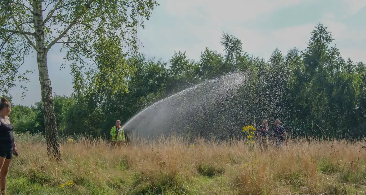 Brandweer blust bosschage brand - Foto 8