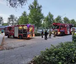 Brandweer ingezet voor brandmelding in flat