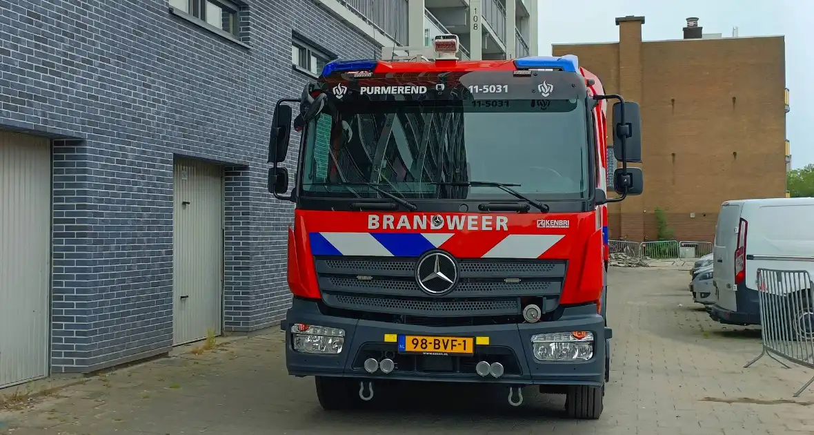 Brandweer ingezet voor gaslekkage door werzkaamheden - Foto 1