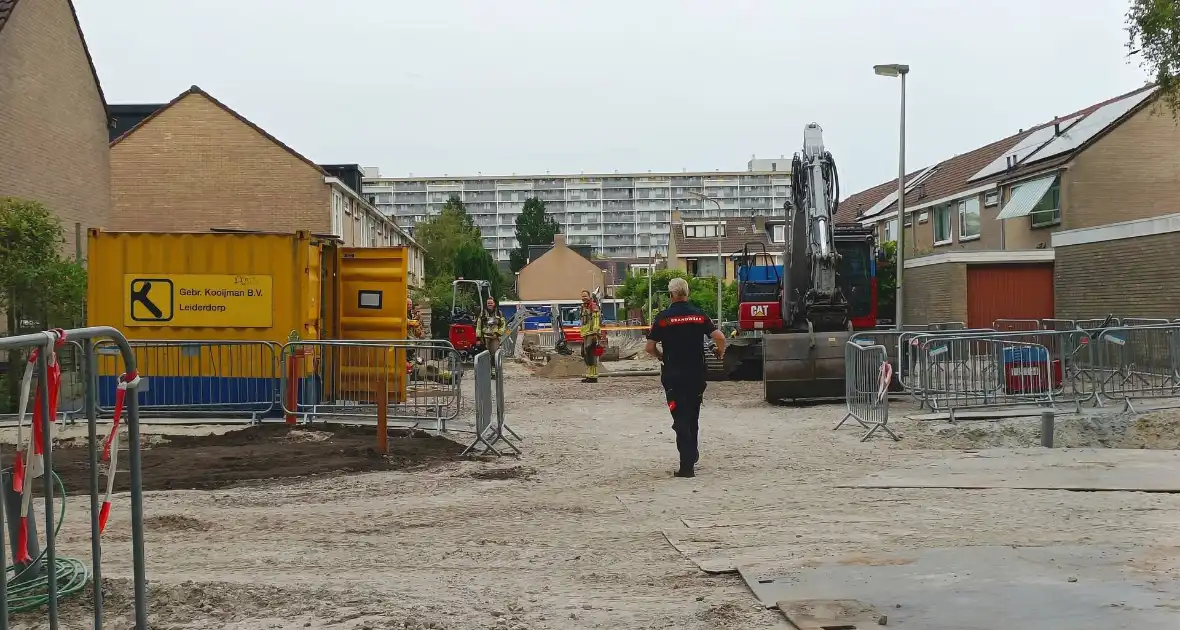 Brandweer ingezet voor gaslekkage door werzkaamheden - Foto 2