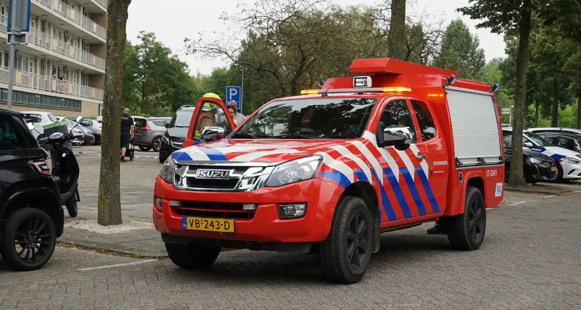 Brandweer ingezet voor brandende matras - Foto 1