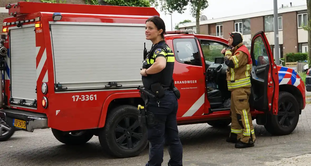 Brandweer ingezet voor brandende matras - Foto 2